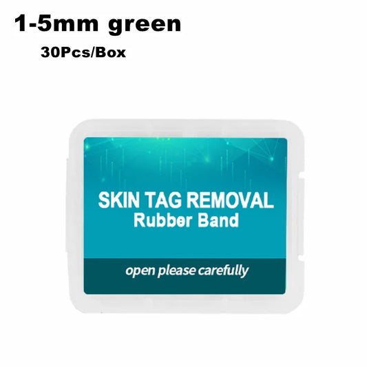 1-5Mm/4-9Mm Remove Skin Tag Shrink Rubber Ring 30Pcs/Box Non Toxic Health Beauty Skin Care Tools Tag Removal Mole Wart Removal